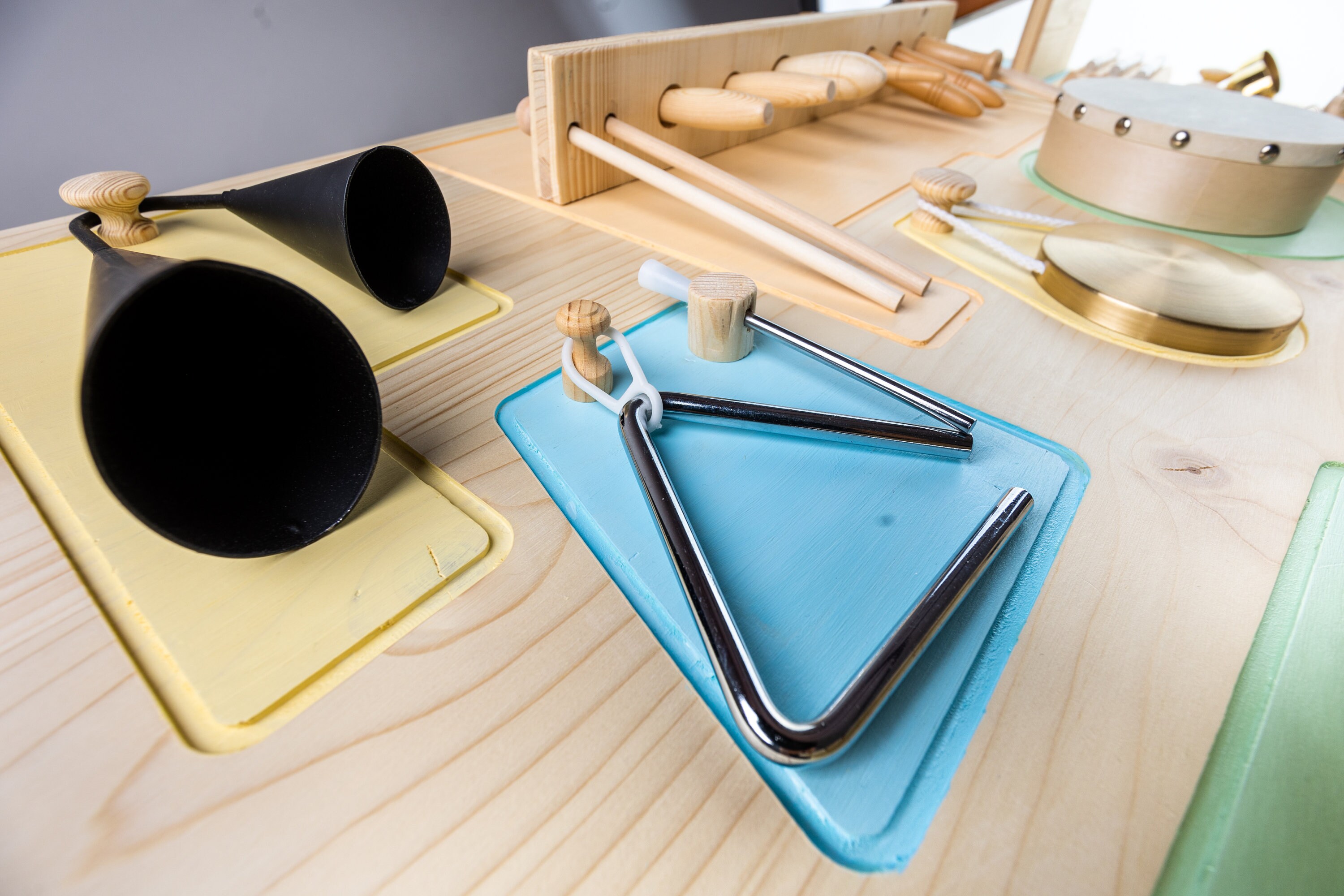 Wooden Musical Wall Panel, Montessori Sensory Decor, Educational ...