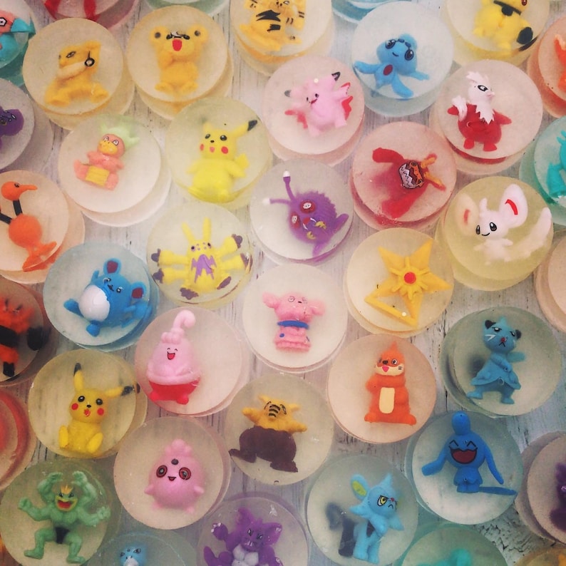 Pokémon Soaps Pack of 5 - Etsy UK