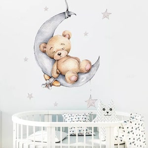 Dekorations-Wandaufkleber / Wandaufkleber für Baby- oder Kinderzimmer / Geschenk zur Geburt / Babyparty für Neugeborene / Jungen oder Mädchen