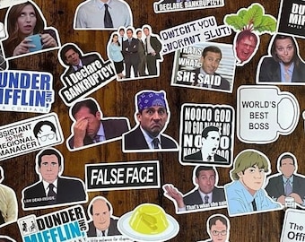 Stickers  The Office - Vinyle stickers bundle- Funny stickers pack- autocollants