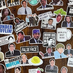 The Office stickers - Vinyl stickers bundle- Funny stickers pack- stickers