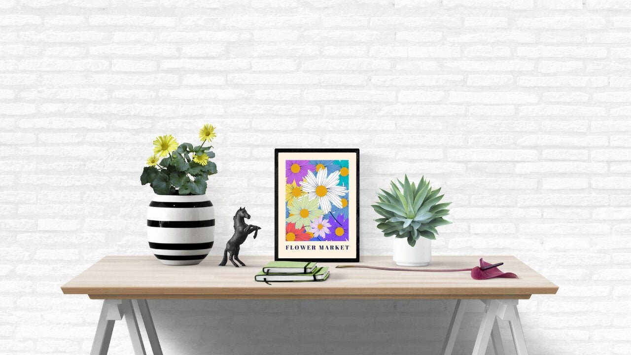 Affiche Flower Market