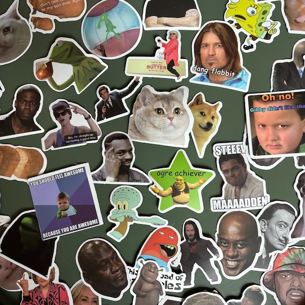 Sticker Sticker Meme Stickers meme - Etsy France