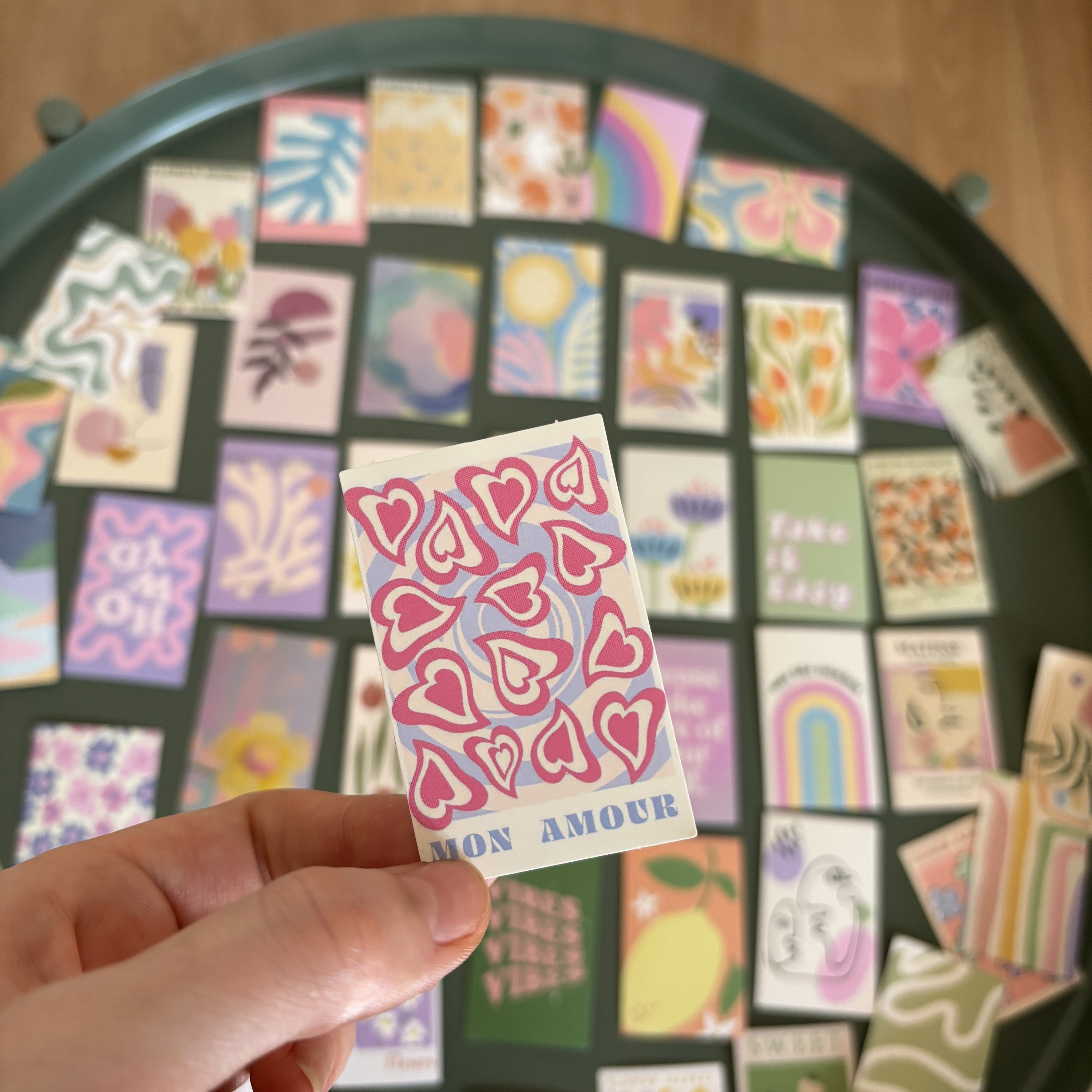 Sticker Abstrack 50 Aesthetic Stickers - Pinterest Vibe - Quotes - Vinyl - Bundle ...