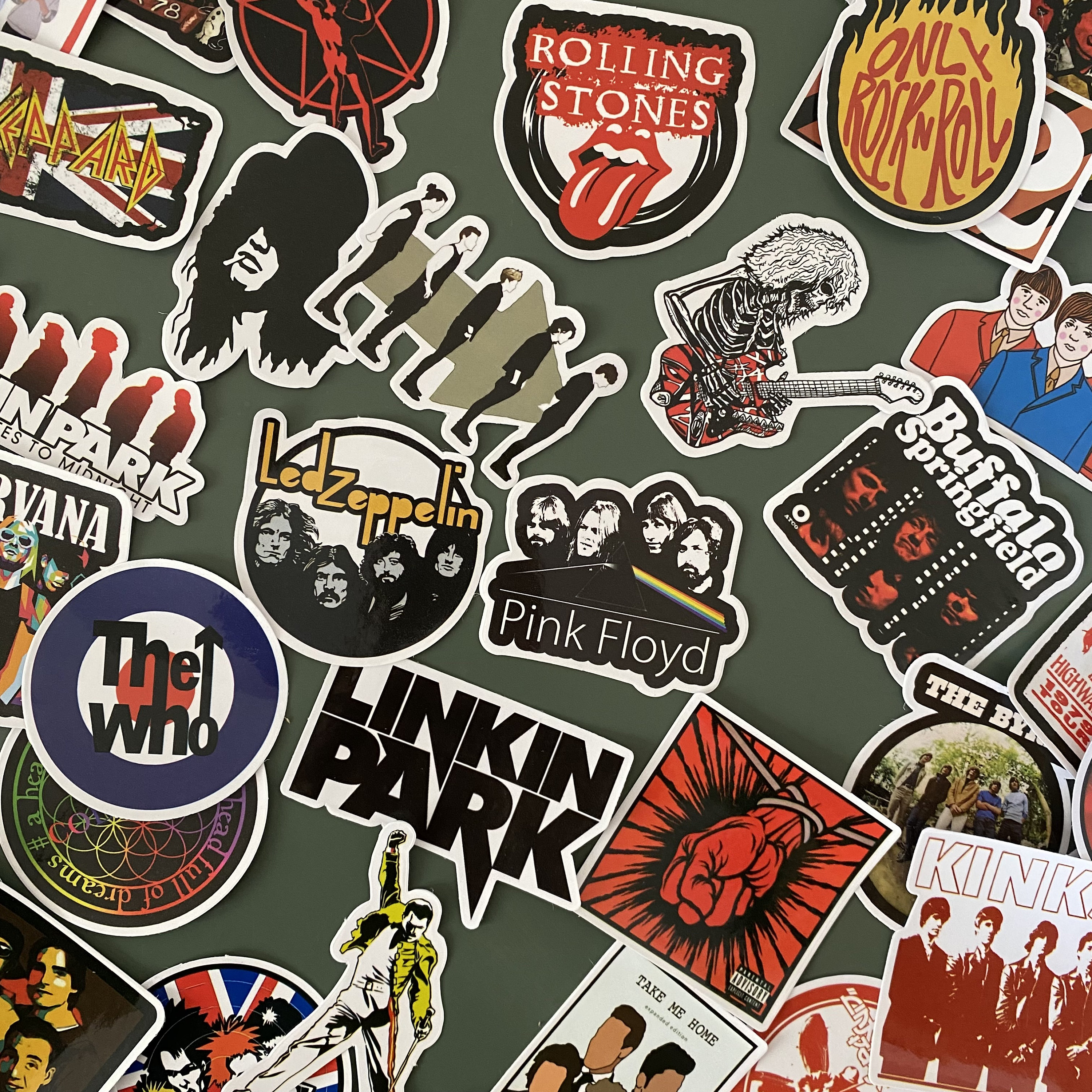 Rock band stickers -  France