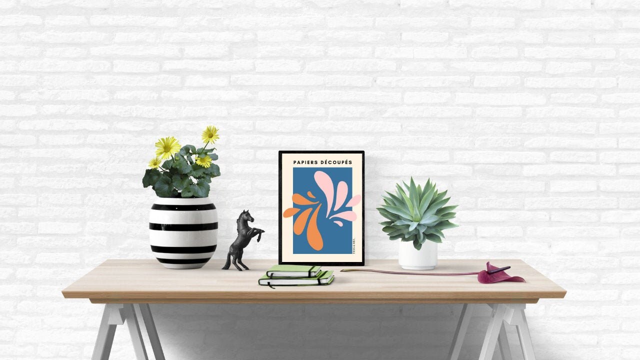 Affiche Papiers Découpés Matisse