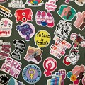 50 Feminist Sisterhood Equality Stickers - Vinyl Stickers Bundle - Funny Stickers Pack - Stickers product logo