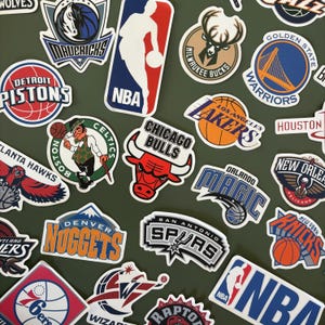 ロット 32 ステッカー NBA バスケット クラブ - ビニール ステッカー バンドル - 面白いステッカー パック - ステッカー
