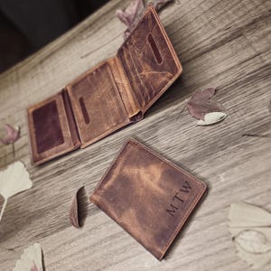 Personalisierte gravierte Männer benutzerdefinierte Qualität Brieftasche Papa Opa Geschenk Papa Onkel Sohn Geburtstag, Vatertag, Ruhestand, Jahrestag Geschenk