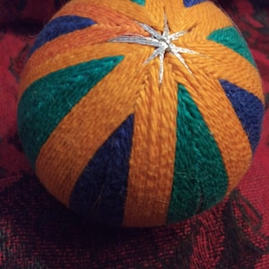 3&quot; Temari - embroidered ball