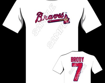 personalized atlanta braves shirt