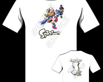 Invitation Splatoon Etsy
