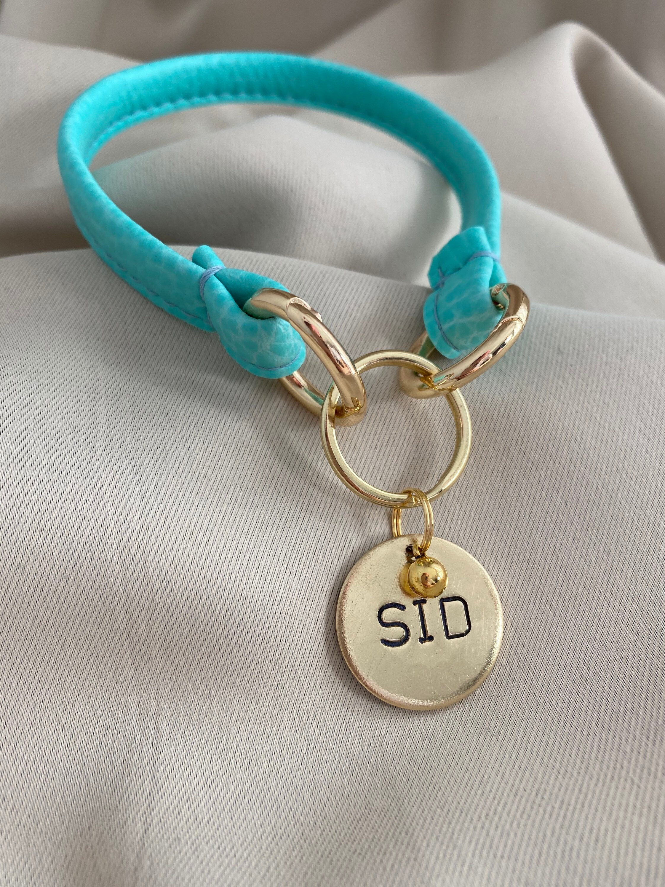 House collar ID tag collar soft name tag collar for Etsy