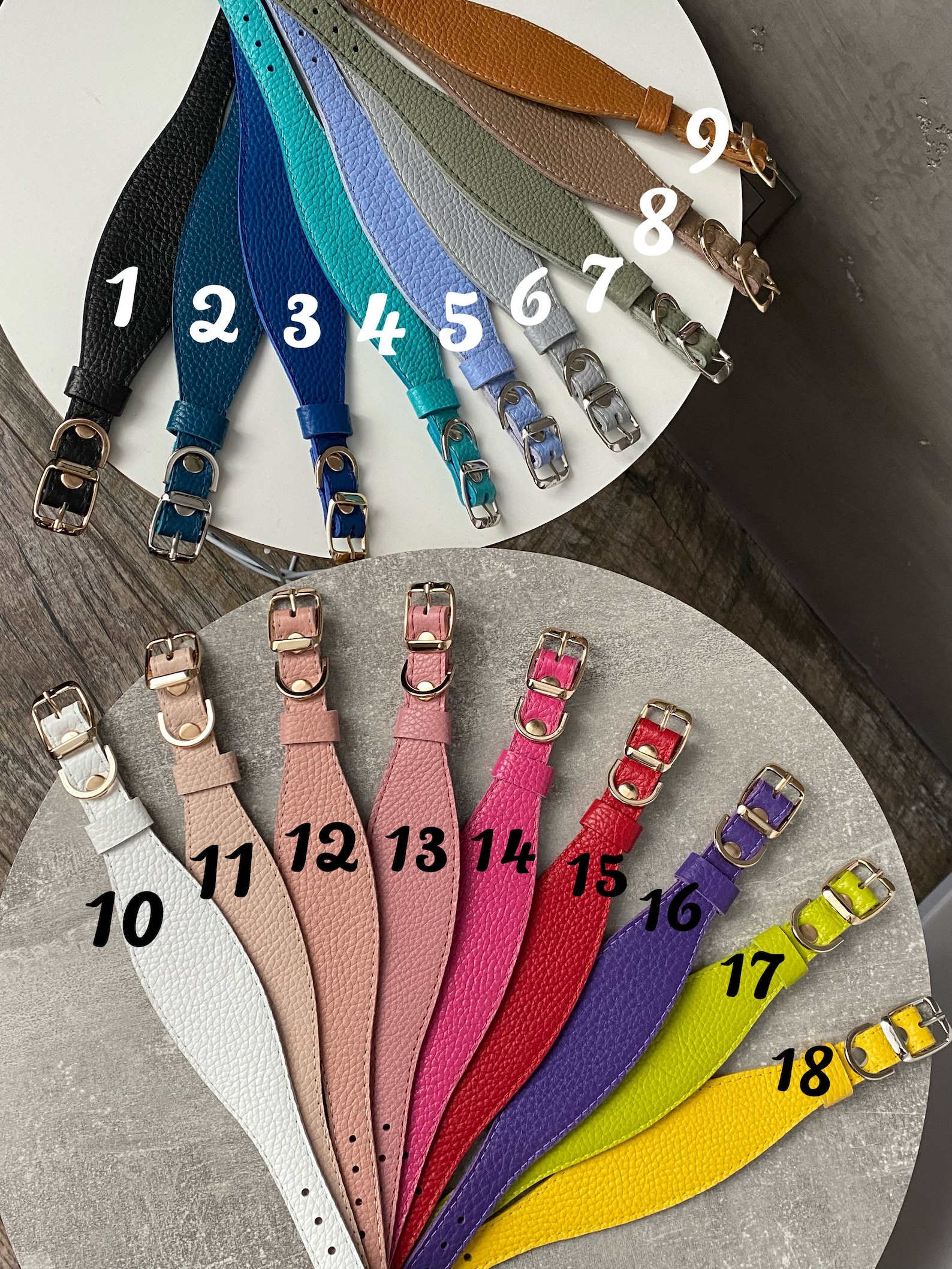 Personalized Wide Collars for Italian Greyhounds and Whippets. Etsy