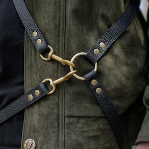 Echtes Leder Hands Free Leine für Hunde. Maßanfertigung. Lange Freisprechkabel
