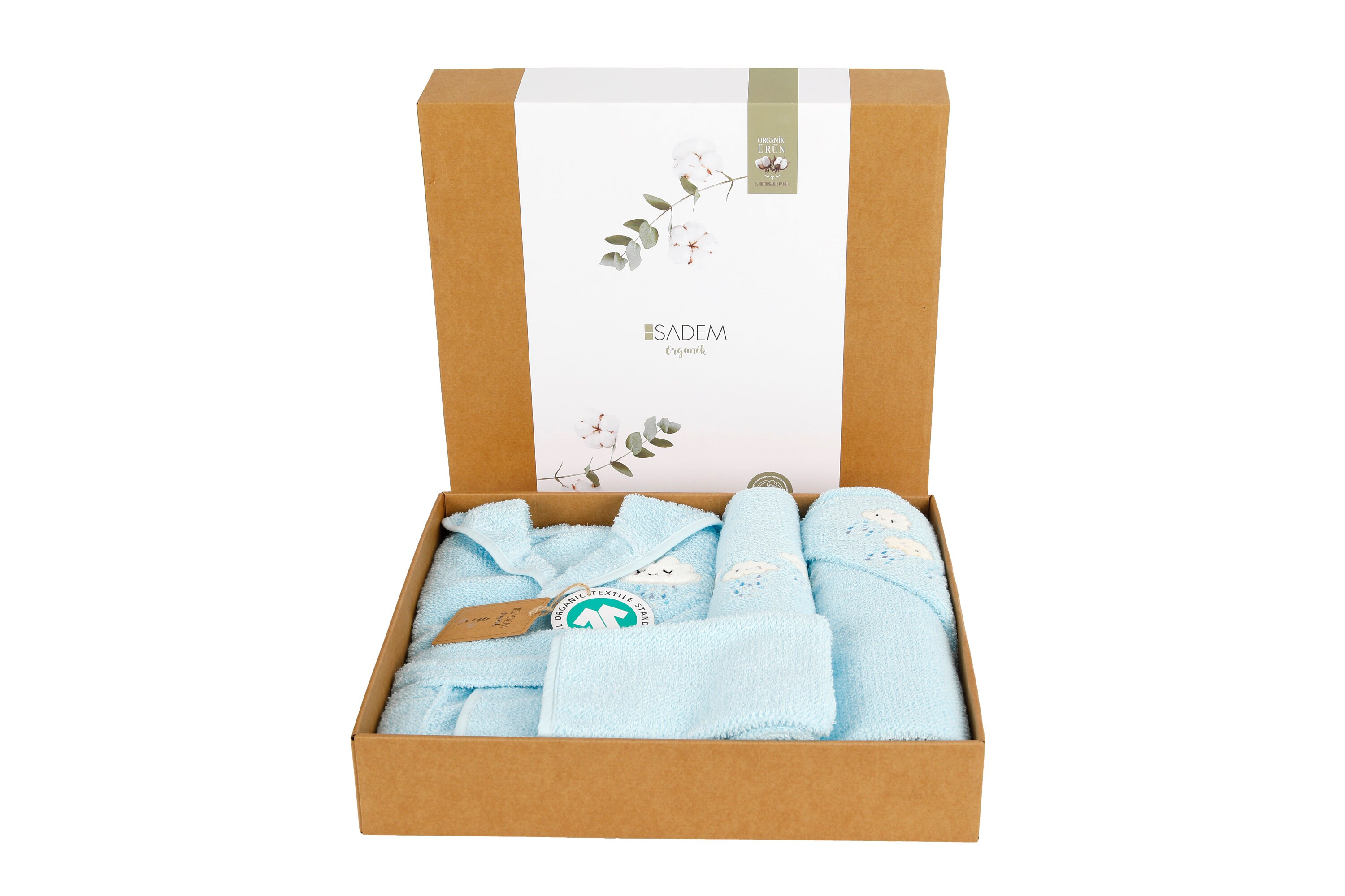 BABY BATHROBE SET 4 Pieces / 100 Organic Cotton / Newborn Etsy