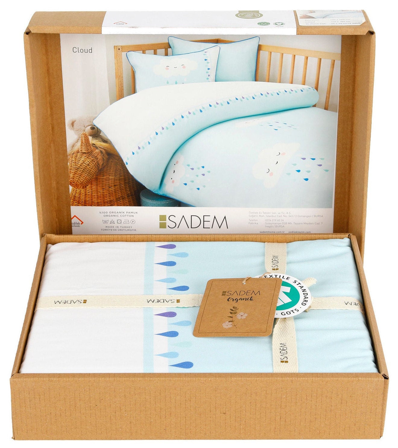 Organic BABY DUVET Cover SET / Baby Bedding Set / 100 Organic Etsy