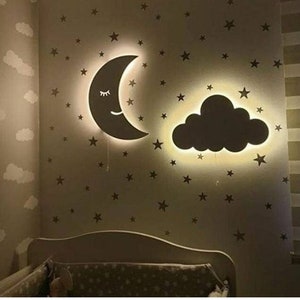 baby room wall light