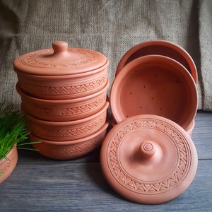 Terracotta Germinator, Seed Sprouter Tray with lid, Microgreen Sprouts,ECO, Sprout Tray, Seed Sprouts Ceramics, Gifts Idea, Pottery Workshop