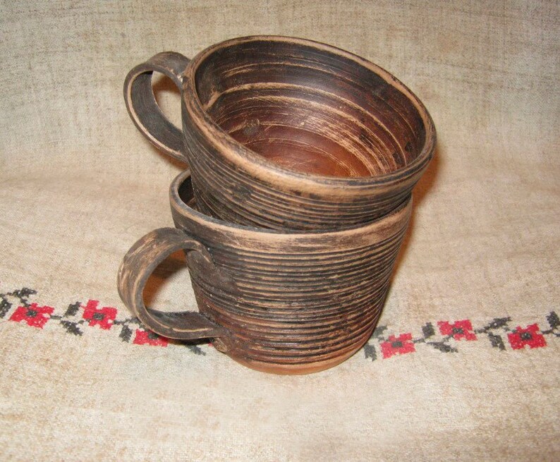 Rustic mug 250mlPottery mugs pottery mug terracotta mug Etsy