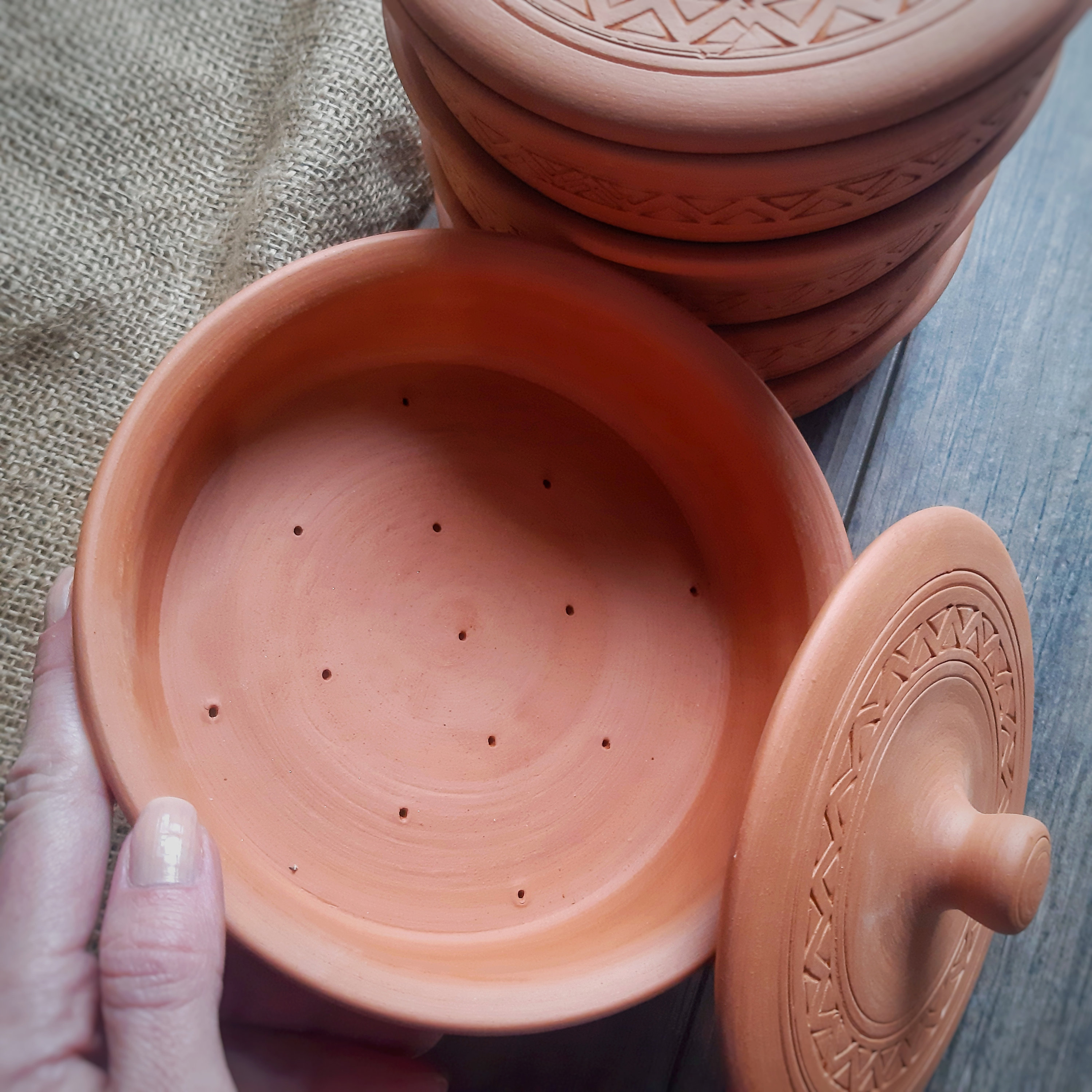 Terracotta Seed Sprouter Tray Clay Sprouter Microgreen Sprout Etsy