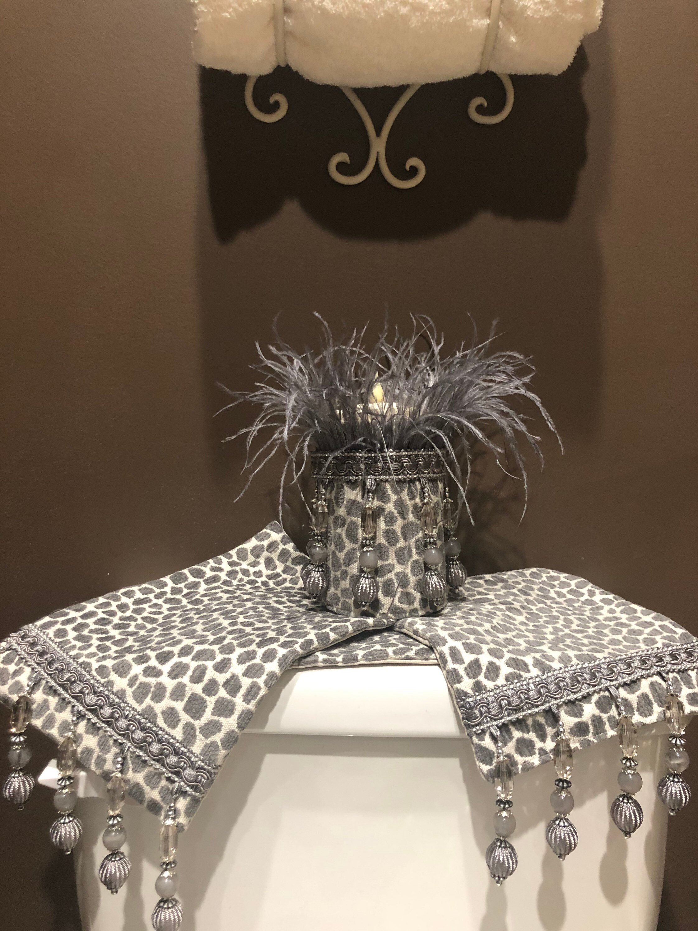 Decoración del baño / decoración de la mesa / ropa de baño / | Etsy