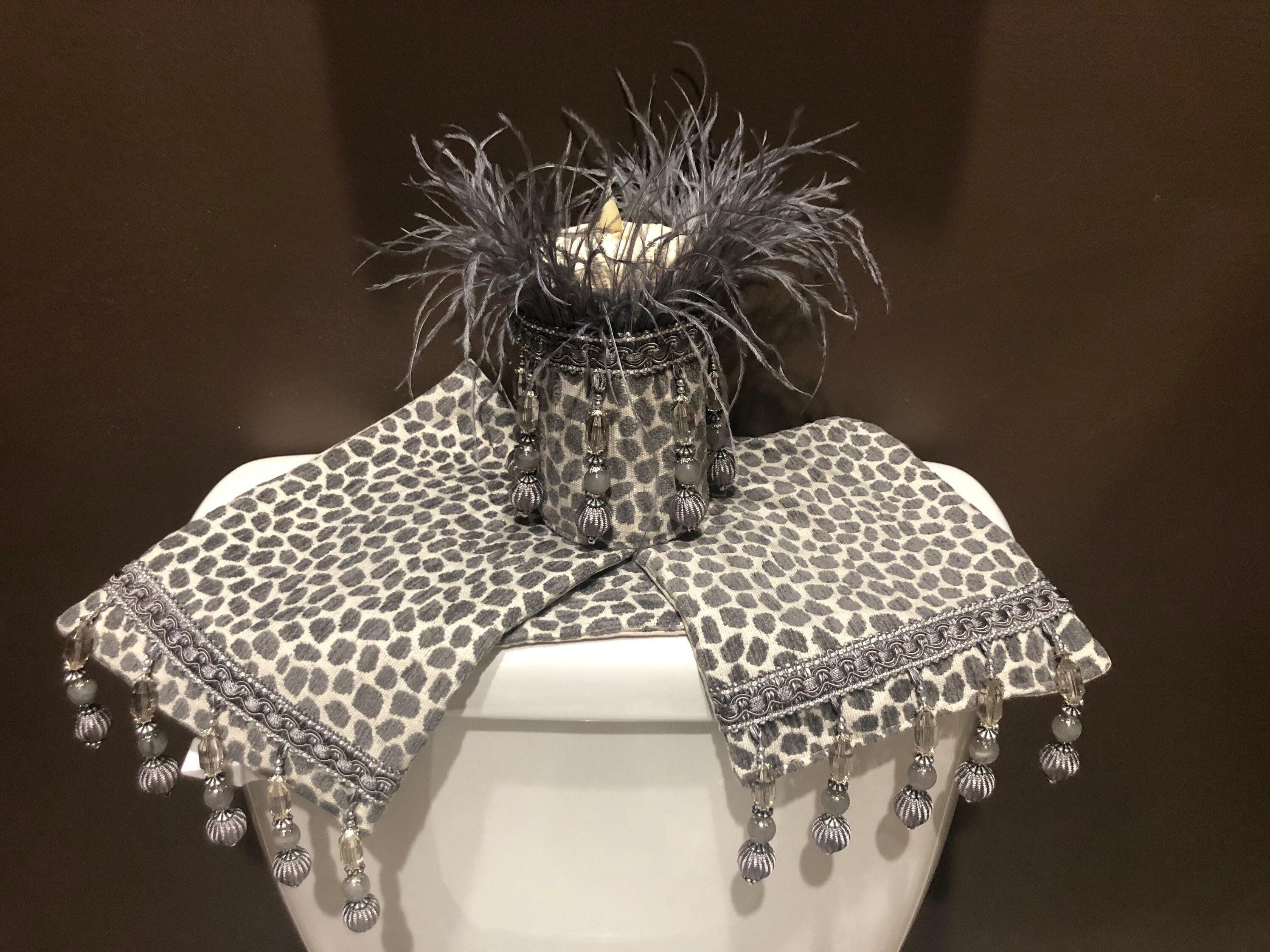 Decoración del baño / decoración de la mesa / ropa de baño / | Etsy