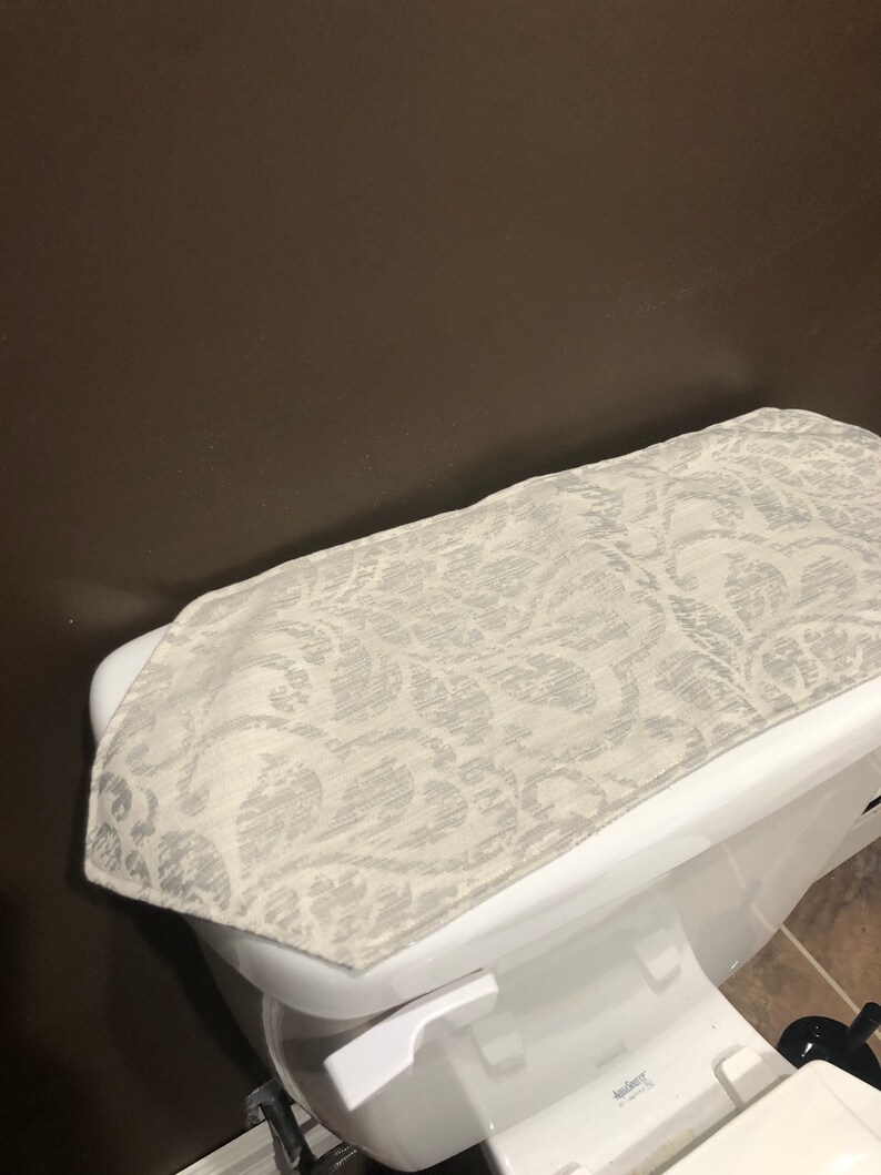 Toilet tank Runner/Toilet tank Topper/Bathroom decor/Table Etsy