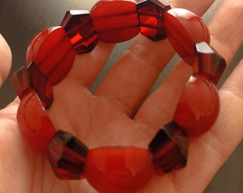 40 grams Cherry Bakelite Bracelet