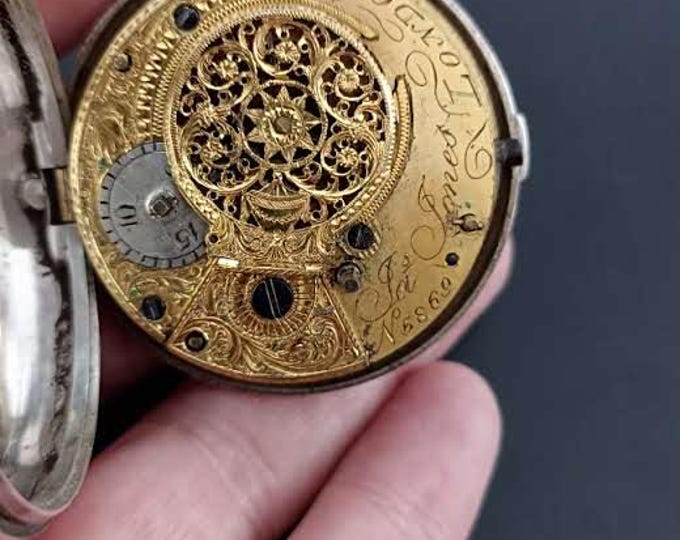Rare Antique Pocket Watch - Etsy