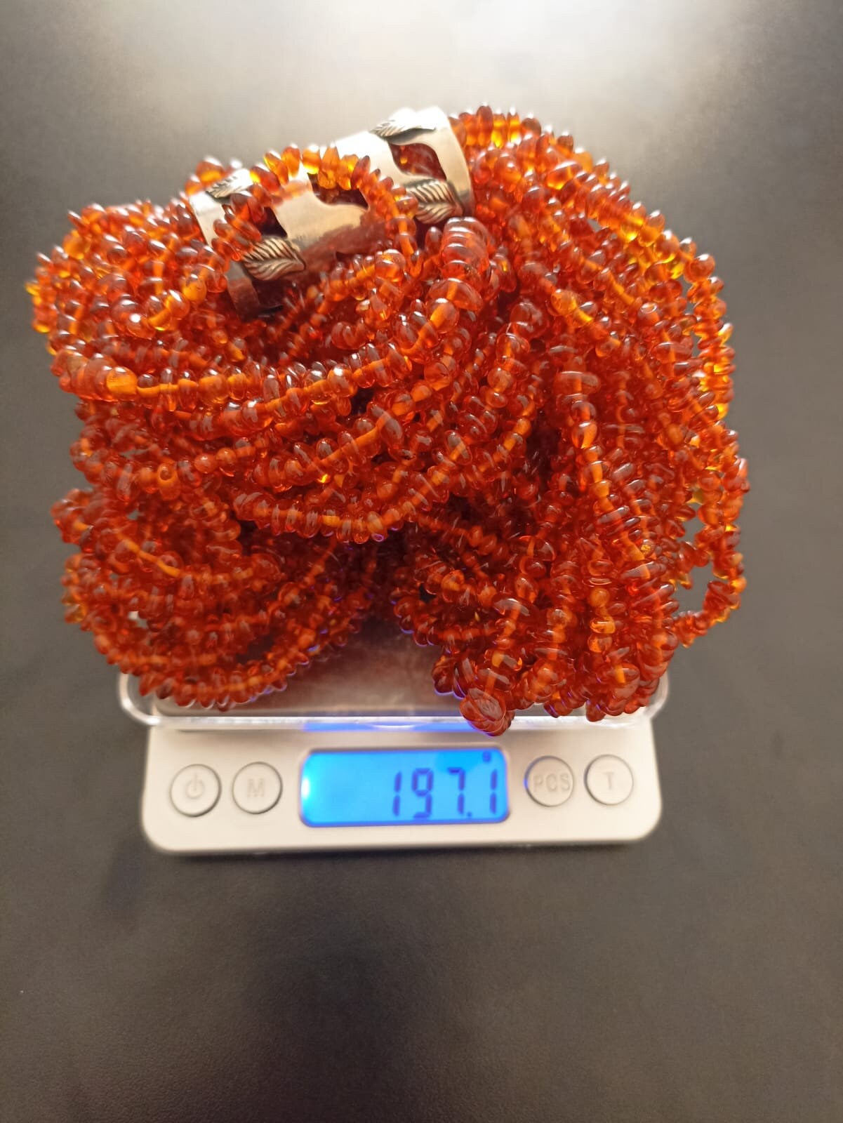 197 Grams Art Deco Natural Amber Necklace - Etsy