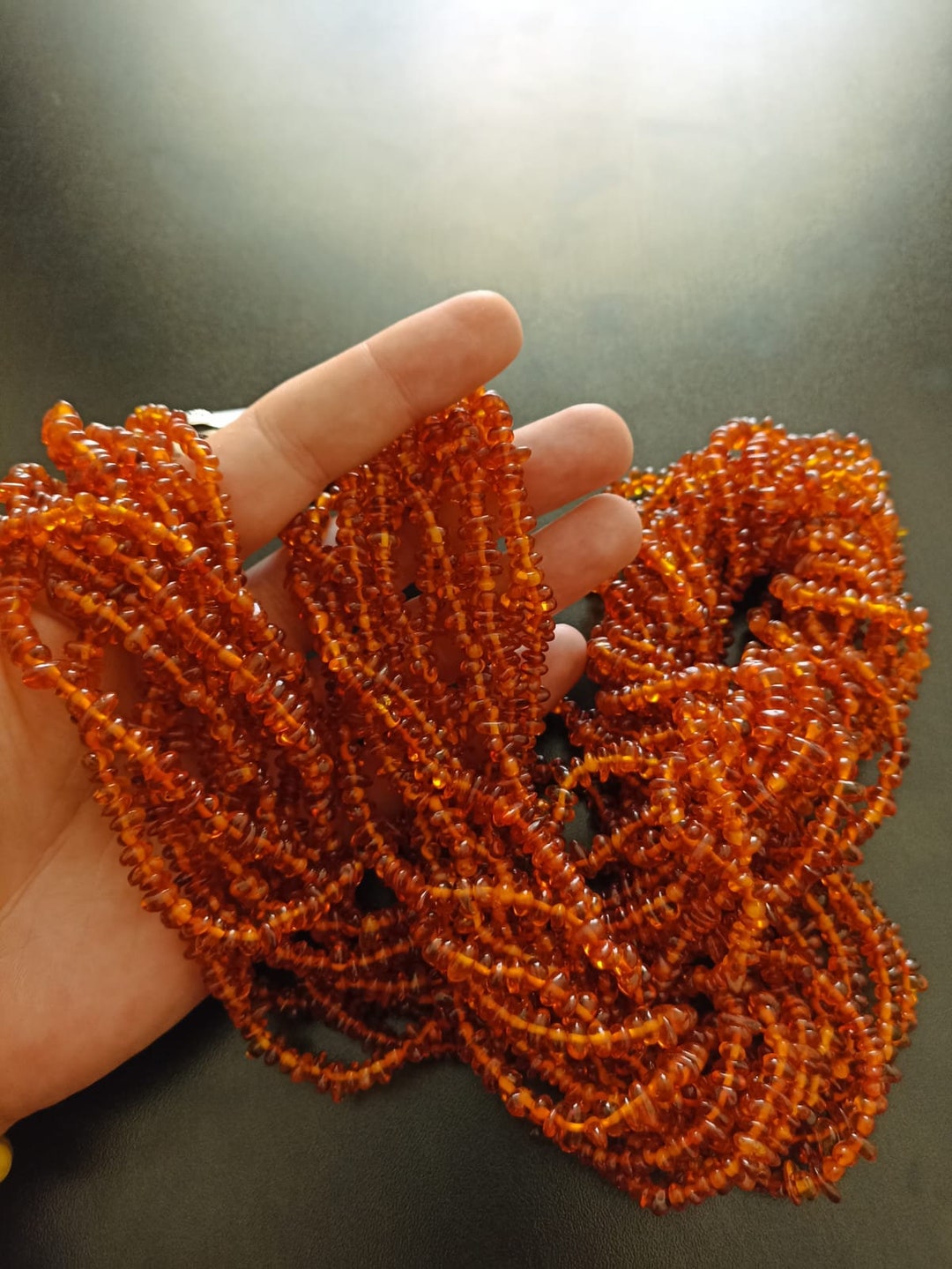 197 Grams Art Deco Natural Amber Necklace - Etsy