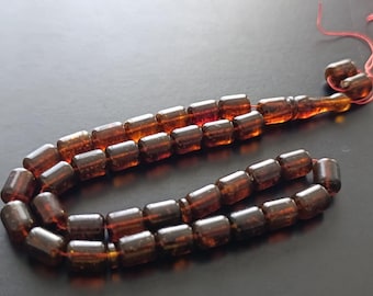 Doğal Baltık Kehribarı 33 boncuklu tesbih