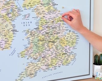 UK Pin Map