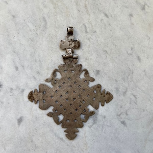 Beautiful old intricate Ethiopian cross