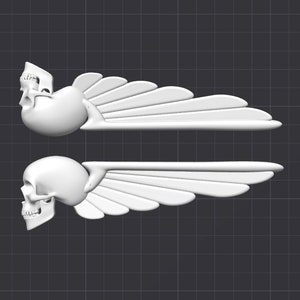 Skull & Wings Digital File