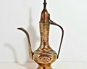 Indian vintage brass amphora