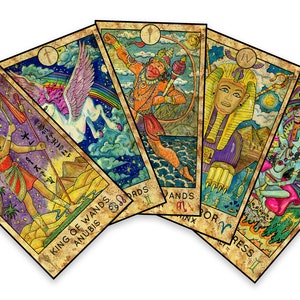 Einhorn Tarot Karten Deck