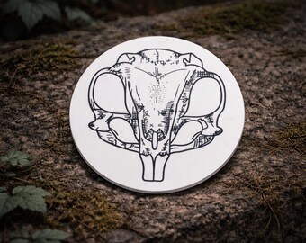 Bunny Skull Magnet