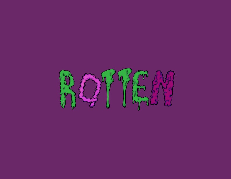 Rotten Font V1 - Etsy
