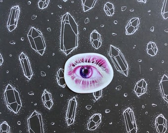 Pink Eye Magnet