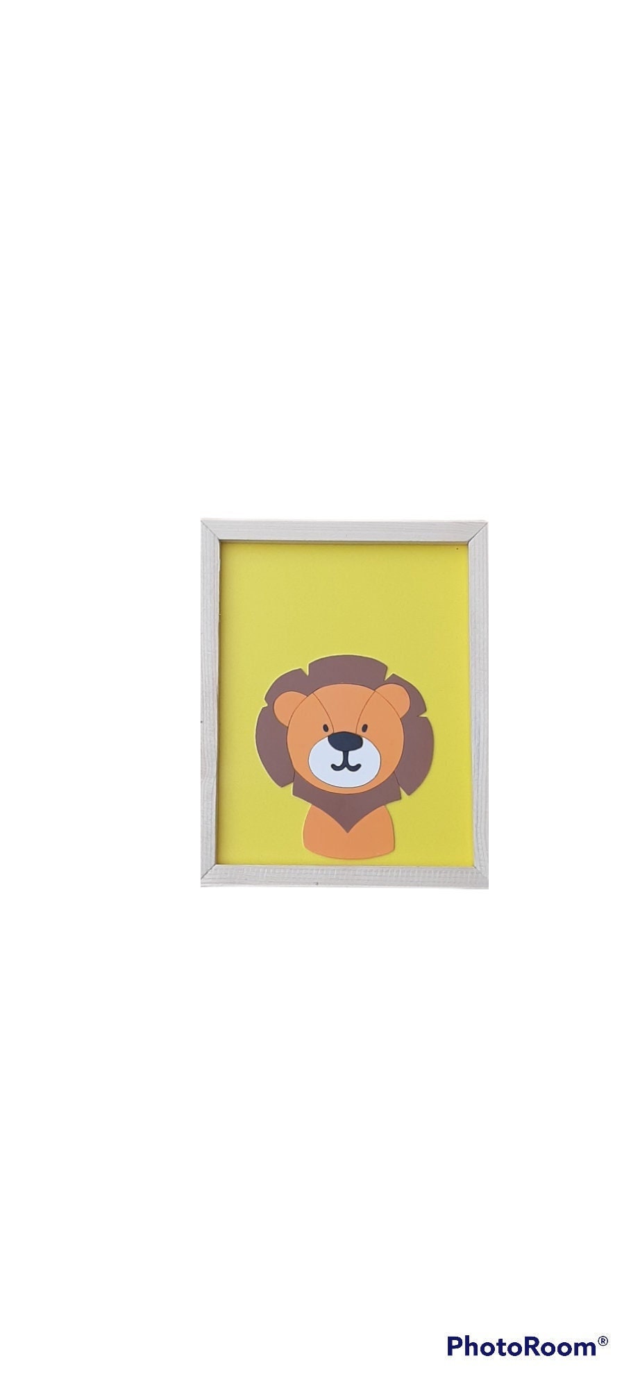 Décoration Murale Chambre Enfant, Cadeau Naissance, Tableau Animaux Enfants Personnalisé