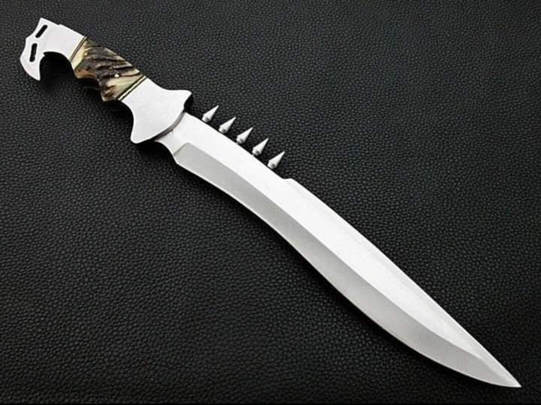 Custom Handmade STAINLESS STEEL Kukri Knife With Sheath Etsy