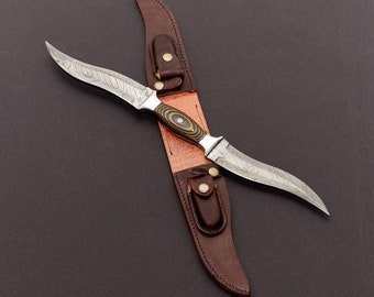 Double Bladed Knife Etsy