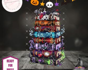 Halloween Book | Disney Inspired Books | Villain Inspired Books | Ready to Press | Disney DTF