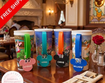 Custom Resort Refillable Mug Name Tags