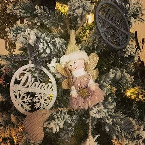 Festive Christmas Ornament Customizable Decor