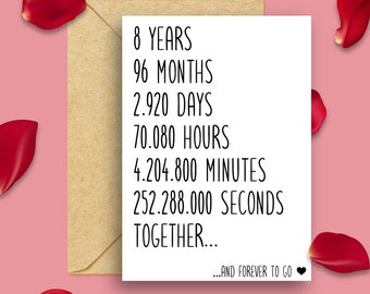 8 year dating anniversary