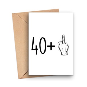 Funny 41st Birthday Card, 41st Birthday Card, 41 Year Old Birthday Card, Card For 41 Year Old, Turning 41 Card, Rude 41st Birthday Card