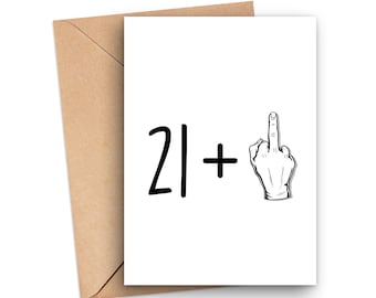 Funny 22nd Birthday Card, 22nd Birthday Card, 22 Year Old Birthday Card, Card For 22 Year Old, Turning 22 Card, Rude 22nd Birthday Card